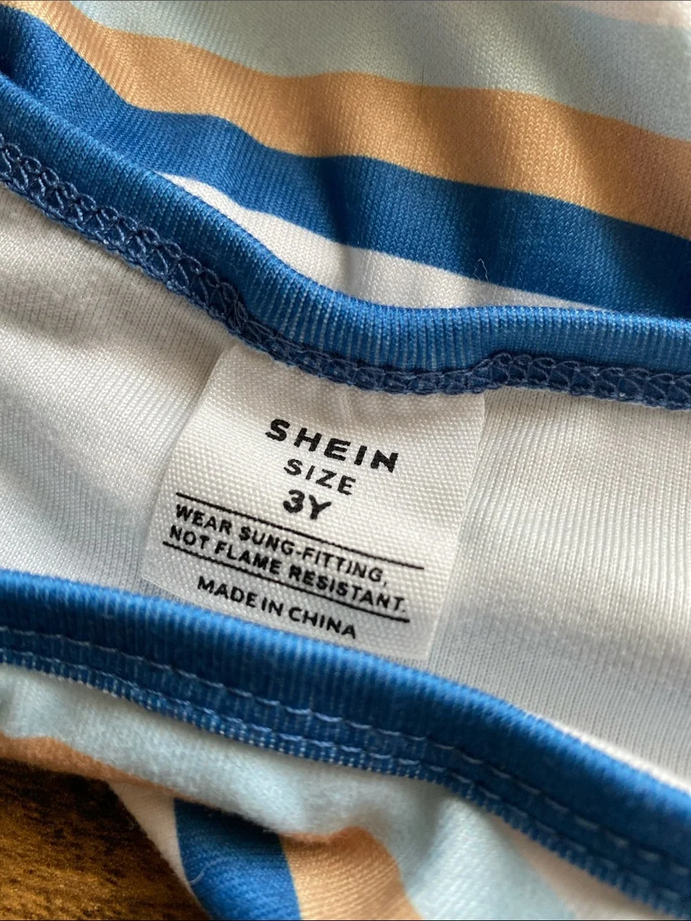 SHEIN Polar Bear 2 piece pajama set size toddler boys 3T